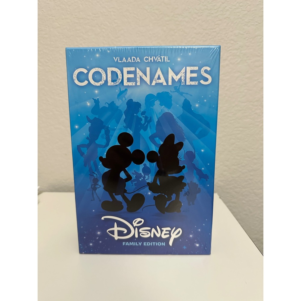 USAopoly Codenames Board Game Blue Disney Family Edition Sealed